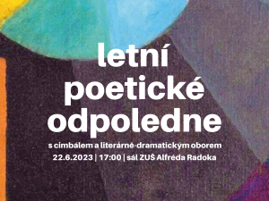 Letní poetické odpoledne