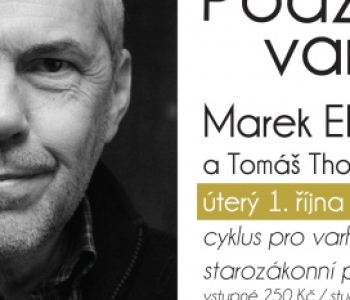 Marek Eben hostem festivalu Podzimní varhany 2019