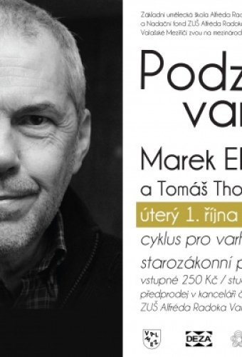 Marek Eben hostem festivalu Podzimní varhany 2019