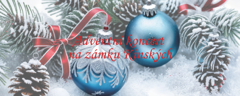 Adventní koncert na Zámku Kinských ve Valašském Meziříčí