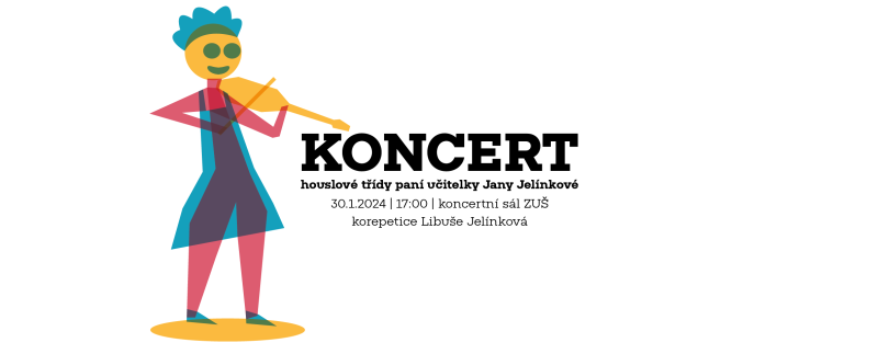 Koncert houslové třídy Jany Jelínkové