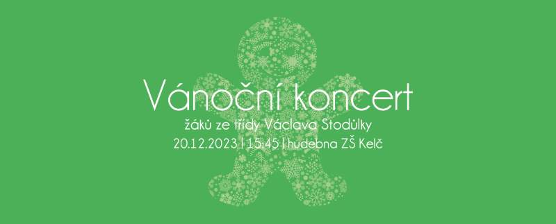 Vánoční koncert - pobočka Kelč