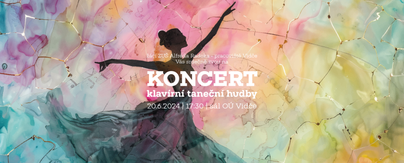 Koncert klavírní taneční hudby | pobočka Vidče