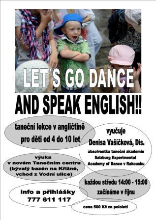 Let´s go dance and speak English